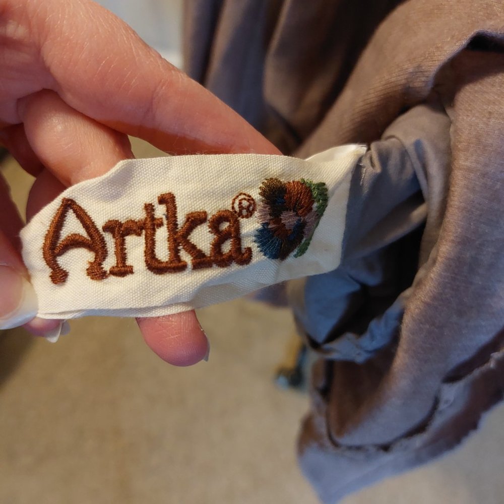 Artka - Big swing waist dress - Picture 4 of 4